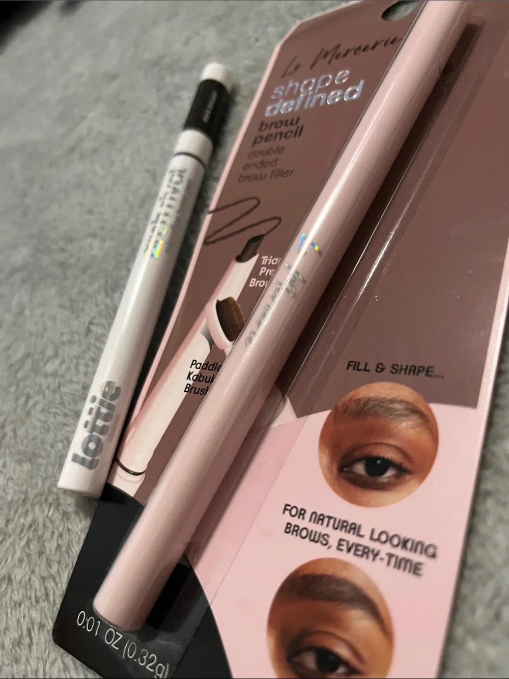 Bundle of two unopened darker brown eyebrow pens